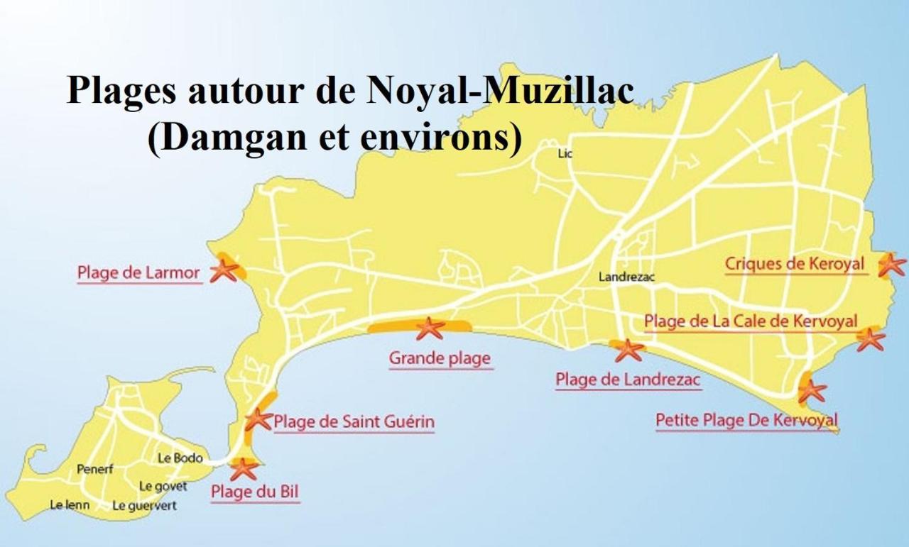Vila Domaine De La Tranquillite V Noyal-Muzillac Exteriér fotografie